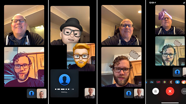 FaceTime iOS 12 güncellemesiyle animoji desteği almıştı.