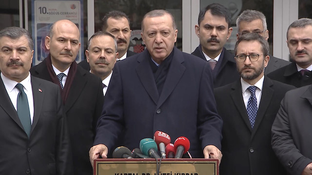 Erdoğan hastane ziyareti sonrası açıklamalarda bulundu