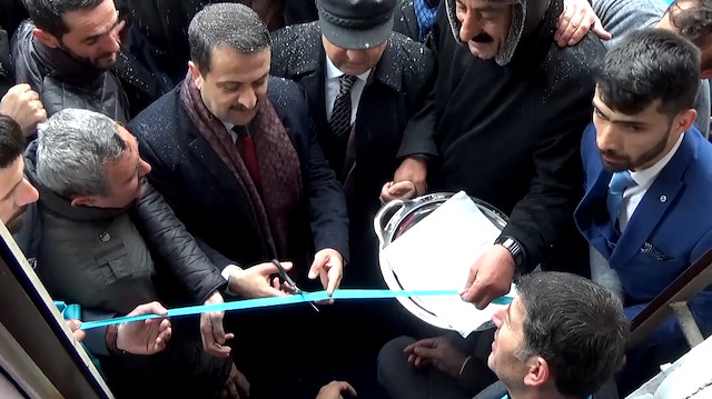 Yüksekovada AK Parti seçim bürosu açıldı