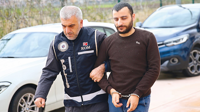 Eski komiser Soner Olgun adliyedeki işlemlerin ardından cezaevine gönderildi.