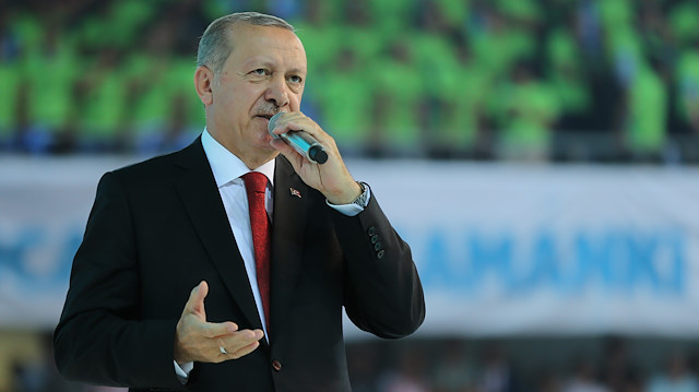 Cumhurbaşkanı Recep Tayyip Erdoğan.