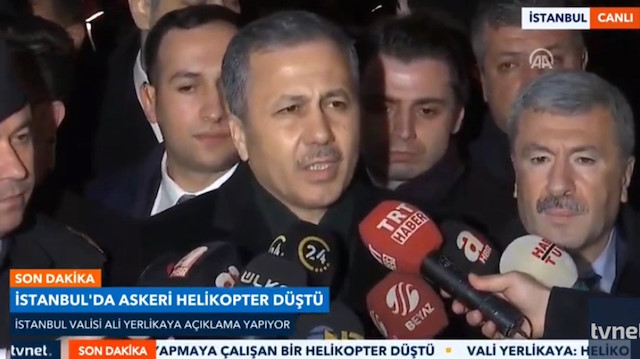 Kahreden haberi Vali Yerlikaya verdi