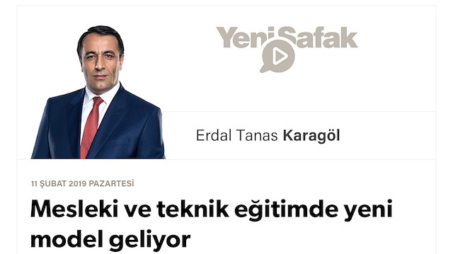 Mesleki ve teknik eğitimde yeni model geliyor