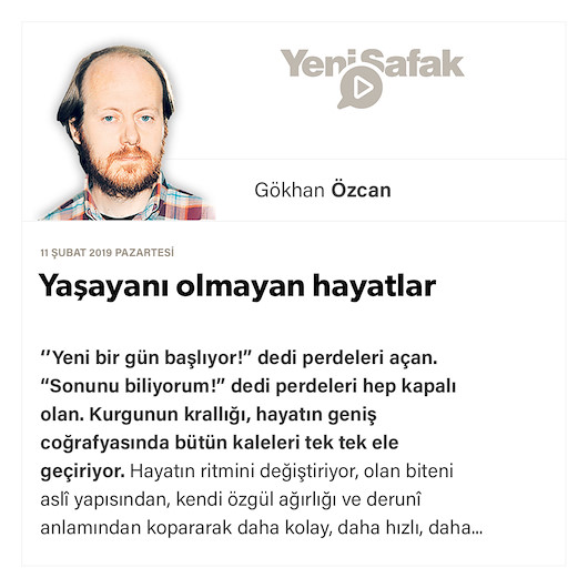 Yaşayanı olmayan hayatlar