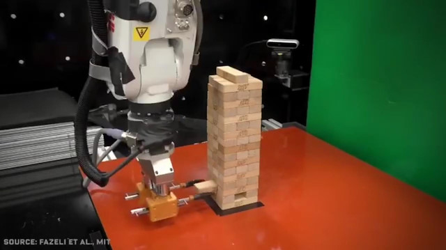 Jenga'da rekor kıran robot