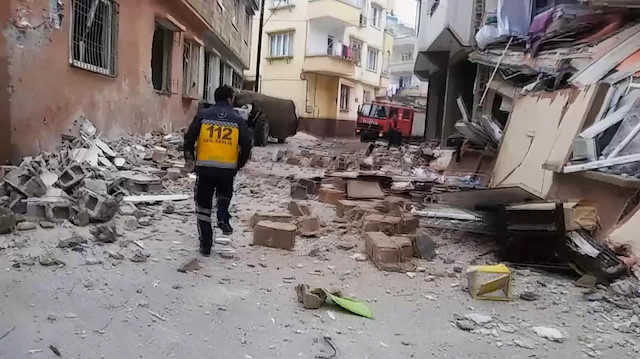 Gaziantep'te metan gazı patladı: Yaralılar var