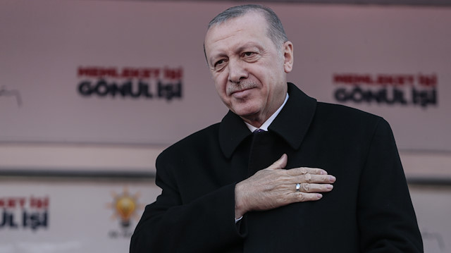 Cumhurbaşkanı Recep Tayyip Erdoğan Çorum'da coşkulu kalabalığa hitap etti.
