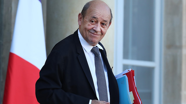 Fransa Dışişleri Bakanı Jean-Yves Le Drian