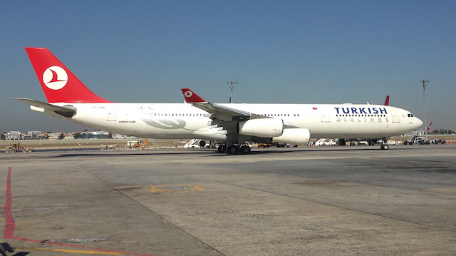THY uçağı