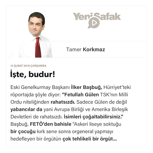 İşte, budur!