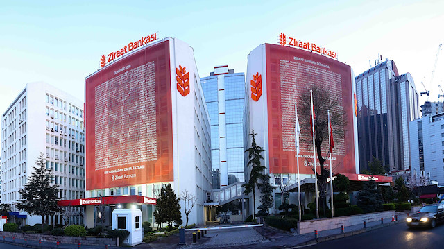 Ziraat Bankası.