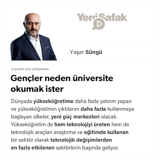 Gençler neden üniversite okumak ister