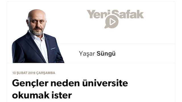 Gençler neden üniversite okumak ister