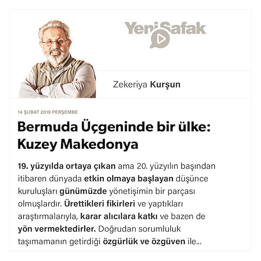 Bermuda Üçgeninde bir ülke: Kuzey Makedonya
