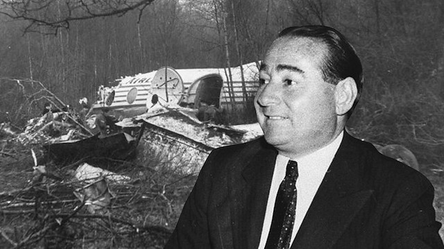 Adnan Menderes'in Londra uçak kazası
