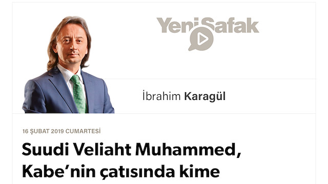 * Suudi Veliaht Muhammed, Kabe’nin çatısında kime ne mesaj veriyordu? * Artık önceliğimiz Filistin değil! Neden, çünkü İsrail öyle istedi.. * Arap yönetimleri İran korkusuyla rehin alındı! Artık BAE bir DEAŞ’tır…