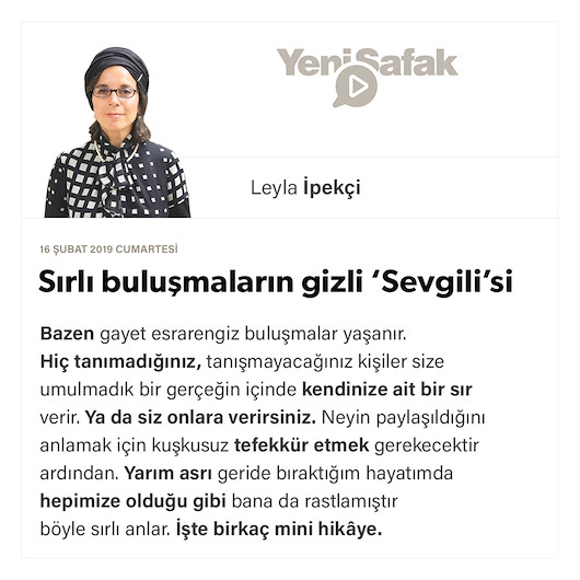 Sırlı buluşmaların gizli ‘Sevgili’si