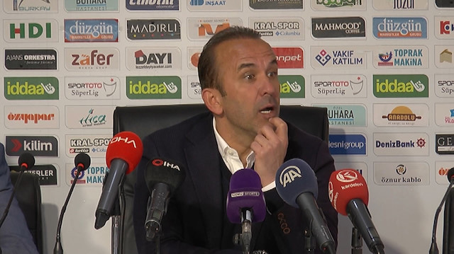 Teknik direktör Mehmet Özdilek'ten büyük gaf
