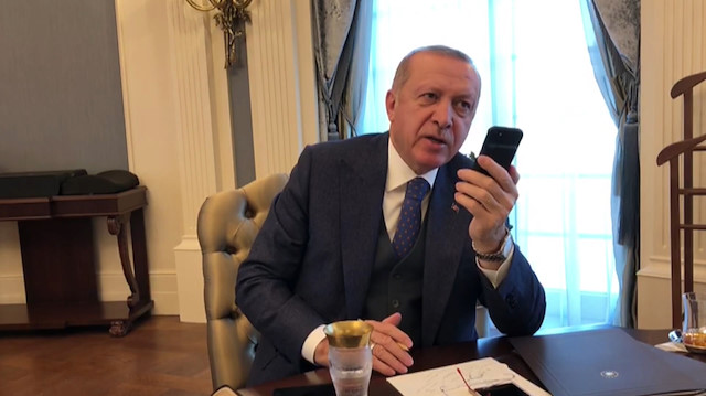 Erdoğan, Bakan Akar'la kış tatbikatına ilişkin telefonda görüştü