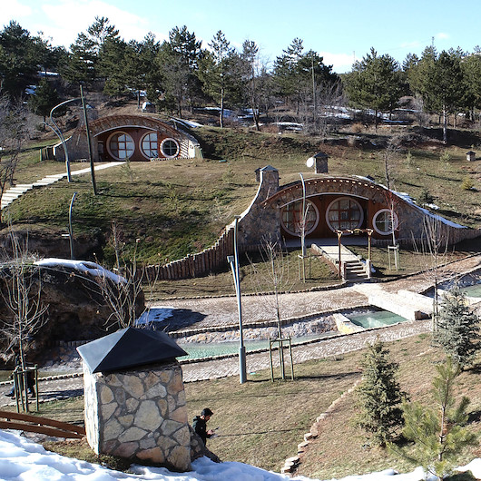 Sivas'taki 'Hobbit Köyü'ne büyük ilgi