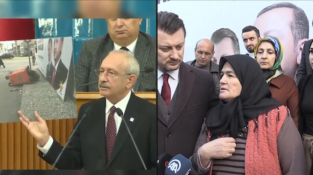 Kılıçdaroğlu'nun 'çöpten ekmek topluyor' dediği kadın şikayetçi oldu