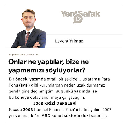 Onlar ne yaptılar, bize ne yapmamızı söylüyorlar?