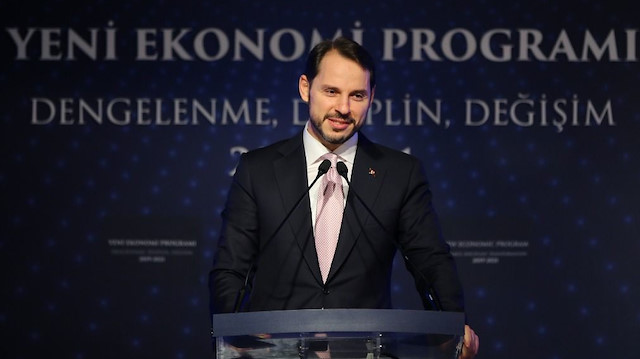 Hazine ve Maliye Bakanı Berat Albayrak