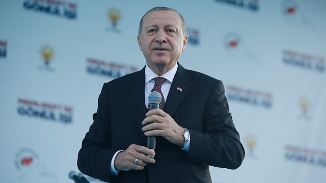 Cumhurbaşkanı Erdoğan.