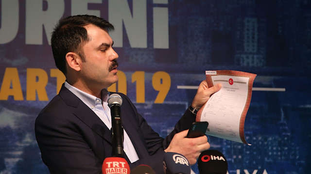 Bakan Kurum tapu senedinde QR kodu uygulamasını tanıttı