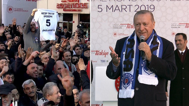 Cumhurbaşkanı Erdoğan: Ben libero oynamadım, forvet oynadım
