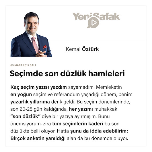 Seçimde son düzlük hamleleri