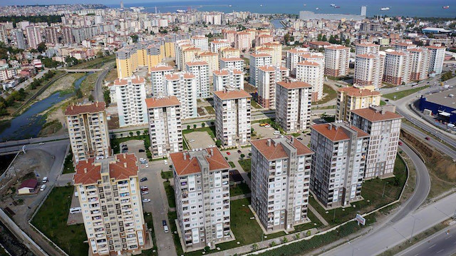 TOKİ konut projesi.