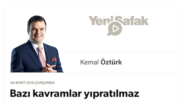 Bazı kavramlar yıpratılmaz