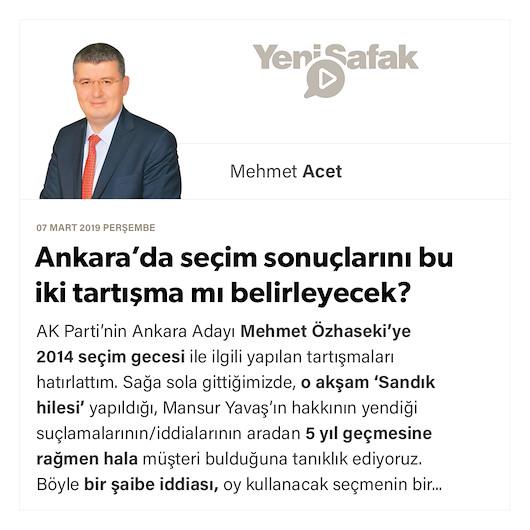 Ankara’da seçim sonuçlarını bu iki tartışma mı belirleyecek?