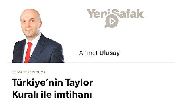 Türkiye’nin Taylor Kuralı ile imtihanı