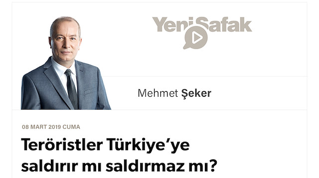 Teröristler Türkiye’ye saldırır mı saldırmaz mı?