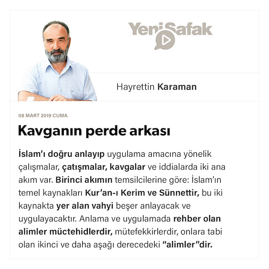 Kavganın perde arkası