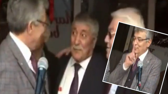 CHP mitinginde mikrofon açık kaldı: Müezzine hakaret, HDP itirafı