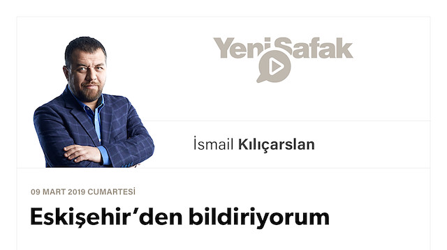 Eskişehir’den bildiriyorum