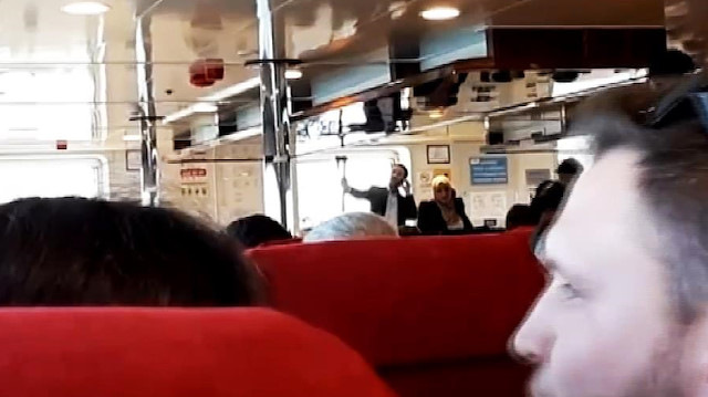 Baltayla bindiği vapuru İstanbula götürmek istedi