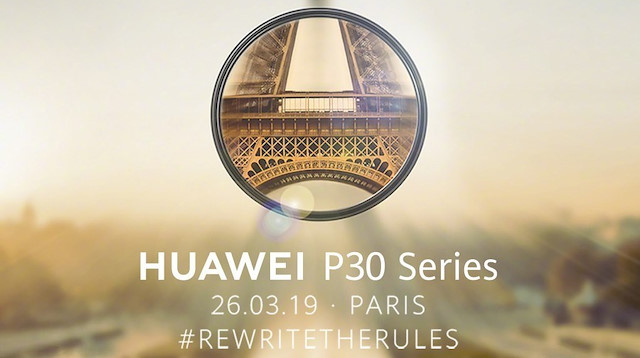 Huawei'in P30 için yayınladığı basın görselleri