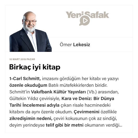 Birkaç iyi kitap