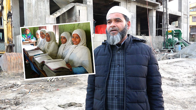 Tapınaklar ülkesi Nepalde İslam merkezi kuruluyor