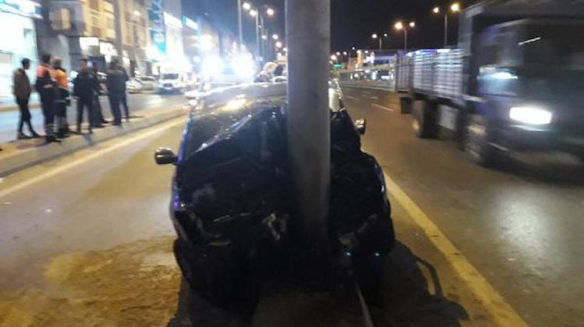Avcılar'da meydana gelen kaza