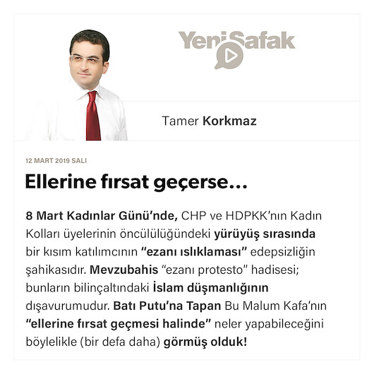 Ellerine fırsat geçerse…