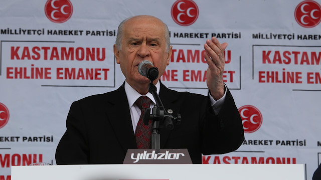 MHP Genel Başkanı Devlet Bahçeli