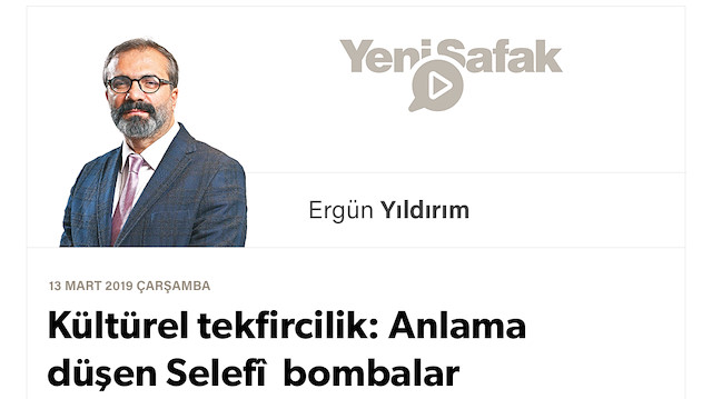 Kültürel tekfircilik: Anlama düşen Selefî bombalar