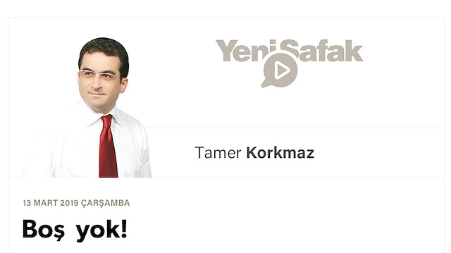 Boş yok!