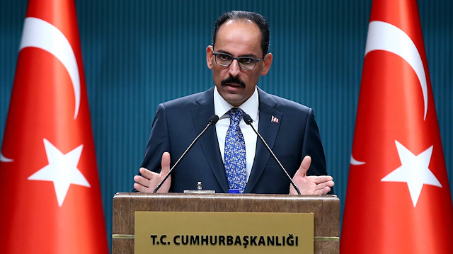 Cumhurbaşkanlığı Sözcüsü İbrahim Kalın