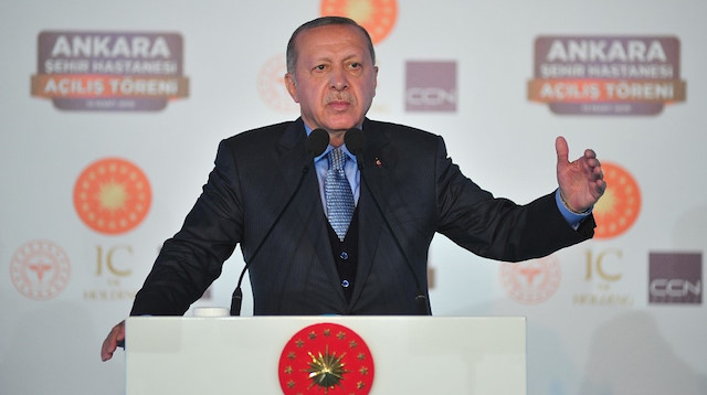 Cumhurbaşkanı Erdoğan Bilkent Şehir Hastanesi açılışında konuştu